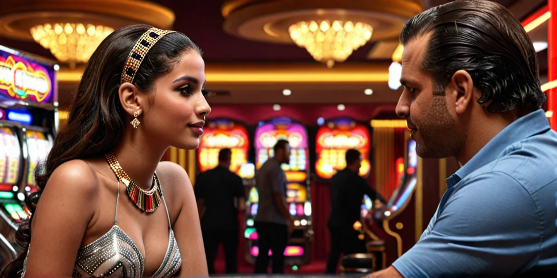 communication between two players in a casino